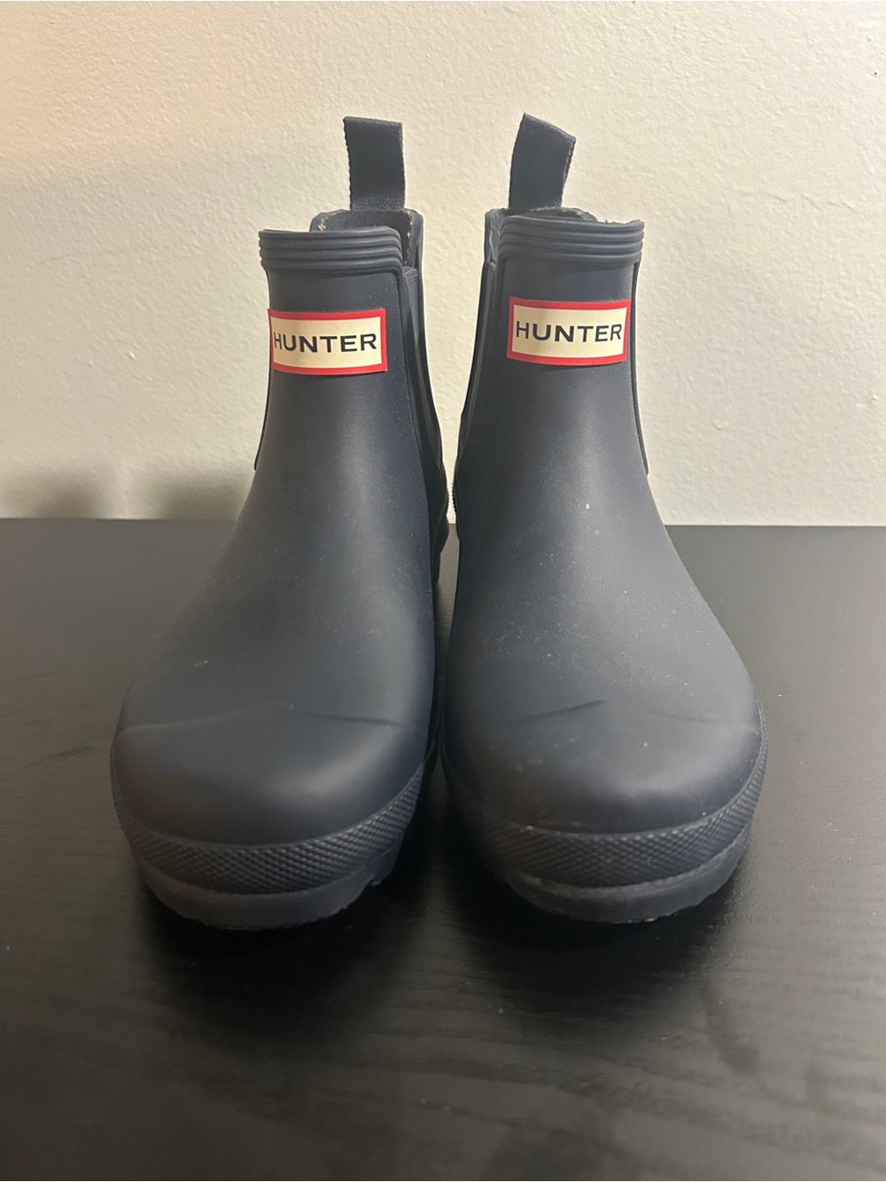 Hunter Women's Original Chelsea Rain Boots Navy Size 5